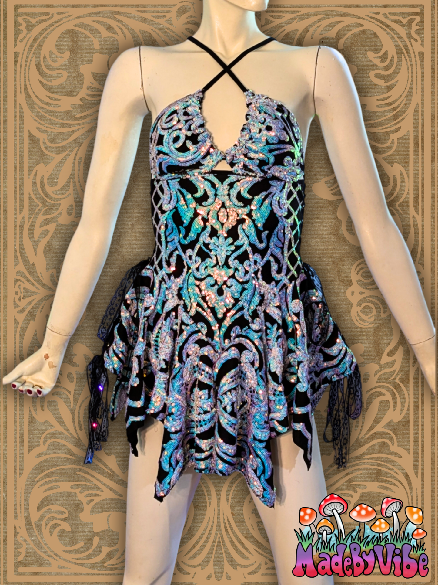 Opal Nouveau Dress - One of a Kind - Size Medium