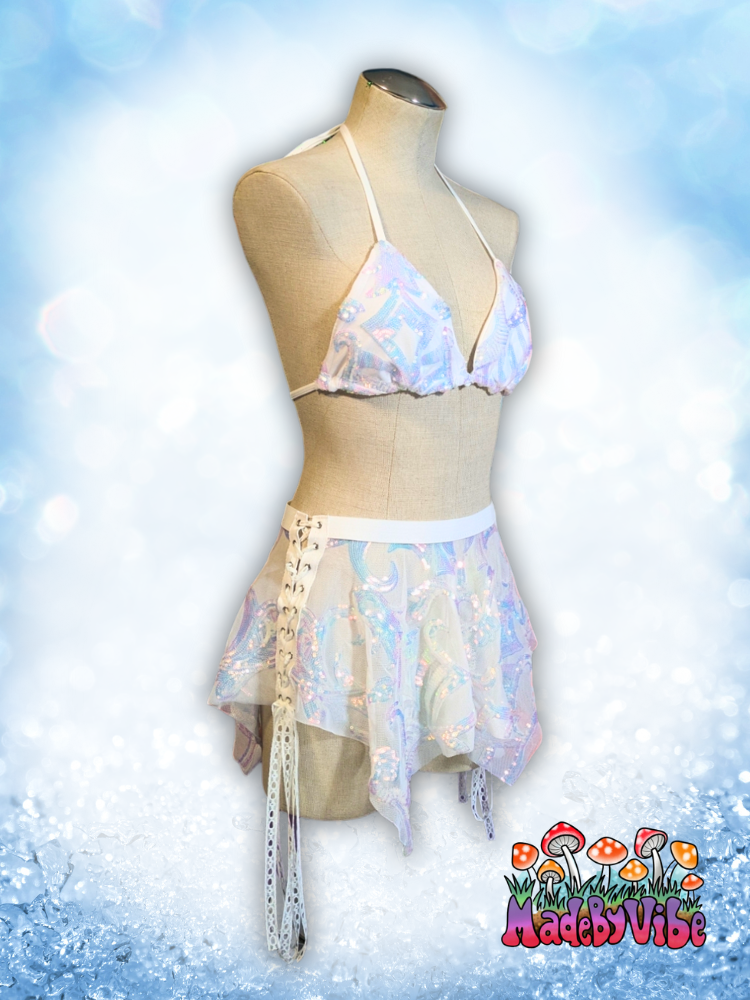 Icy Prism Pixie Skirt - Made to Order