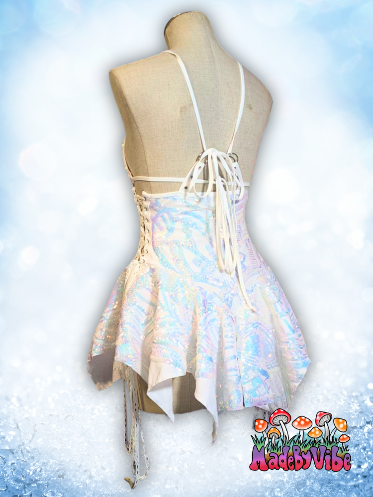 Icy Prism Sequin Fairy Dress - Made to Order