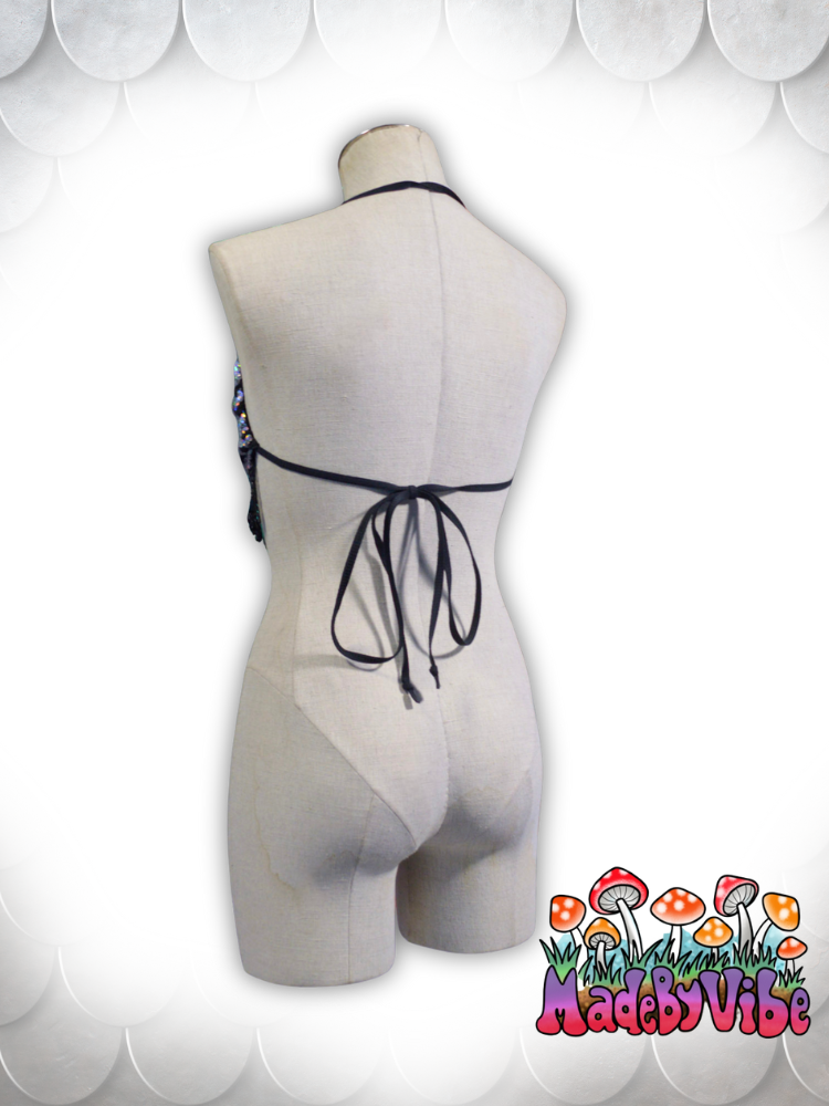 Armored Enchantress Cowl Neck Halter Top - Ready to Ship