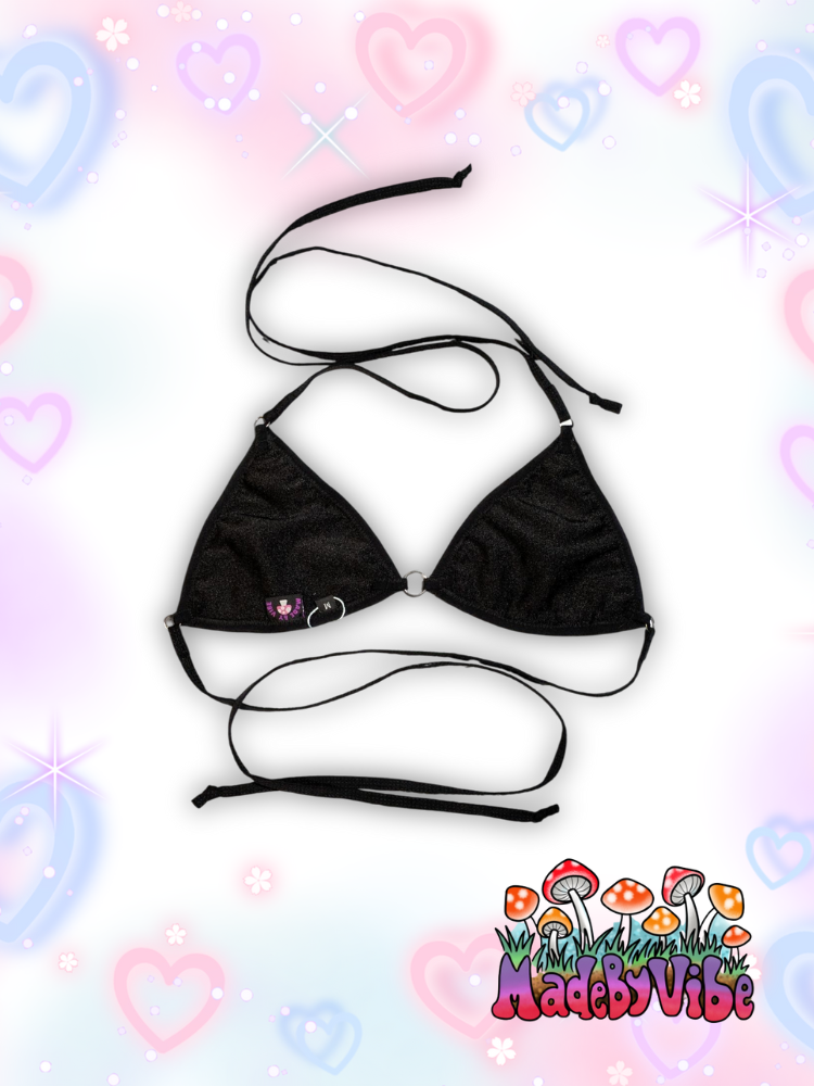 Nostalgic Neon Mini Bikini Top - Ready to Ship