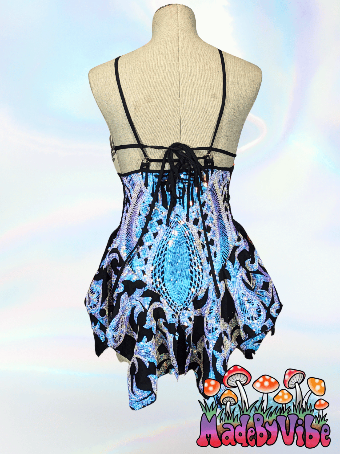Opal Treasure Sequin Fairy Dress - Ready To Ship
