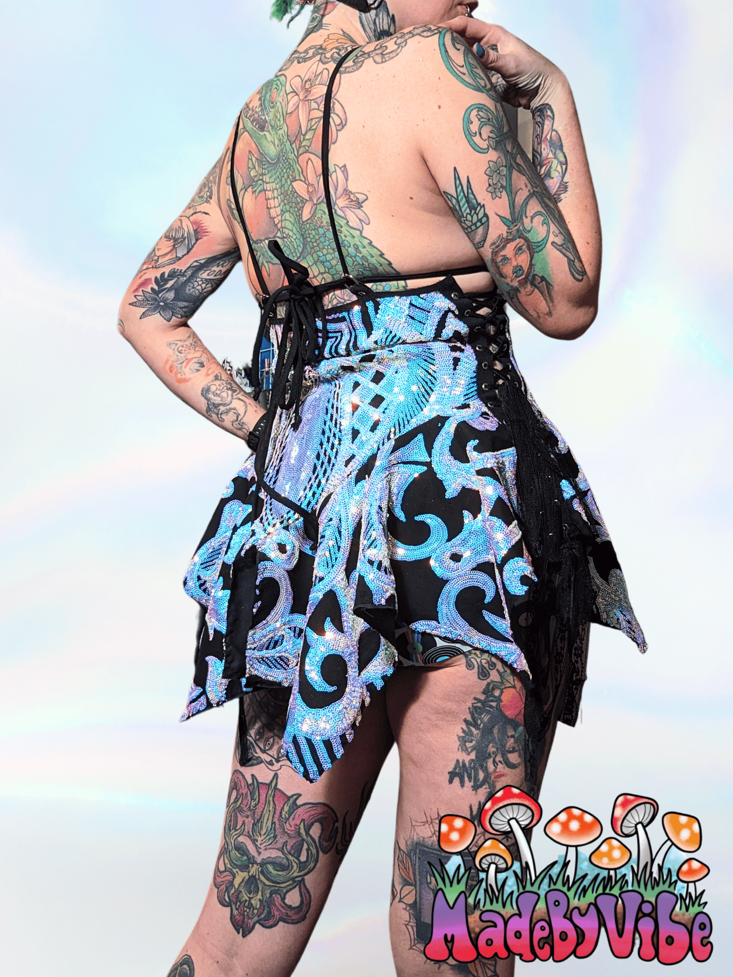 Opal Treasure Sequin Fairy Dress - Ready To Ship