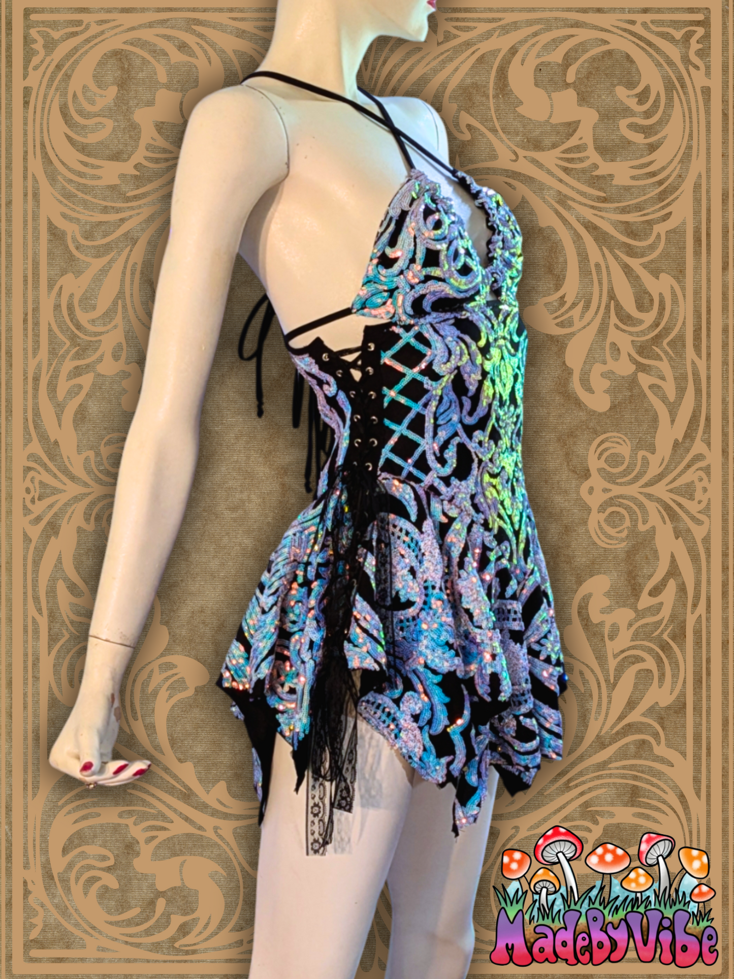 Opal Nouveau Dress - One of a Kind - Size Medium