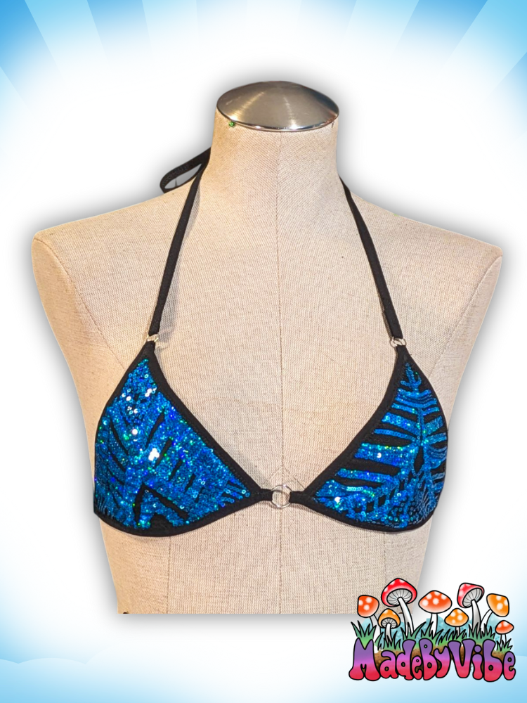 Azure Mini Bikini Top - Ready to Ship