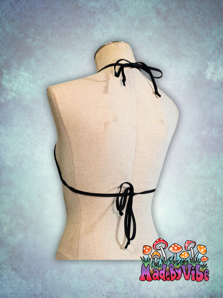 Midnight Aurora Mini Bikini Top - Ready to Ship