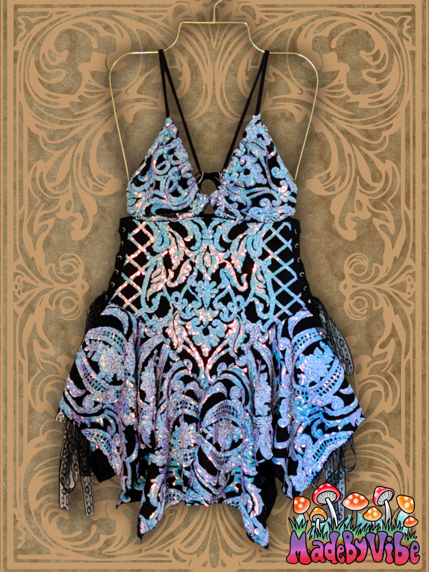 Opal Nouveau Dress - One of a Kind - Size Medium