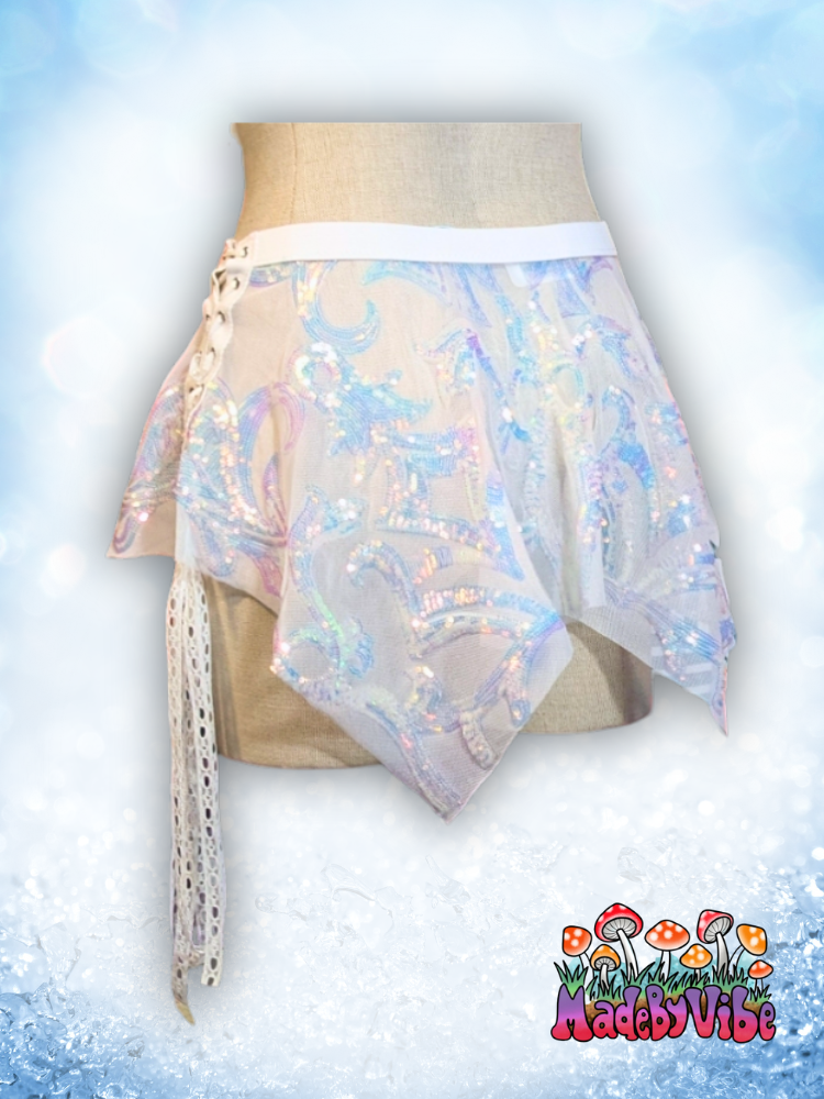 Icy Prism Pixie Skirt - Ready to Ship