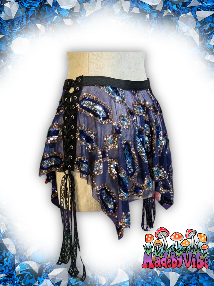 Sapphire Pixie Skirt - Made to Order