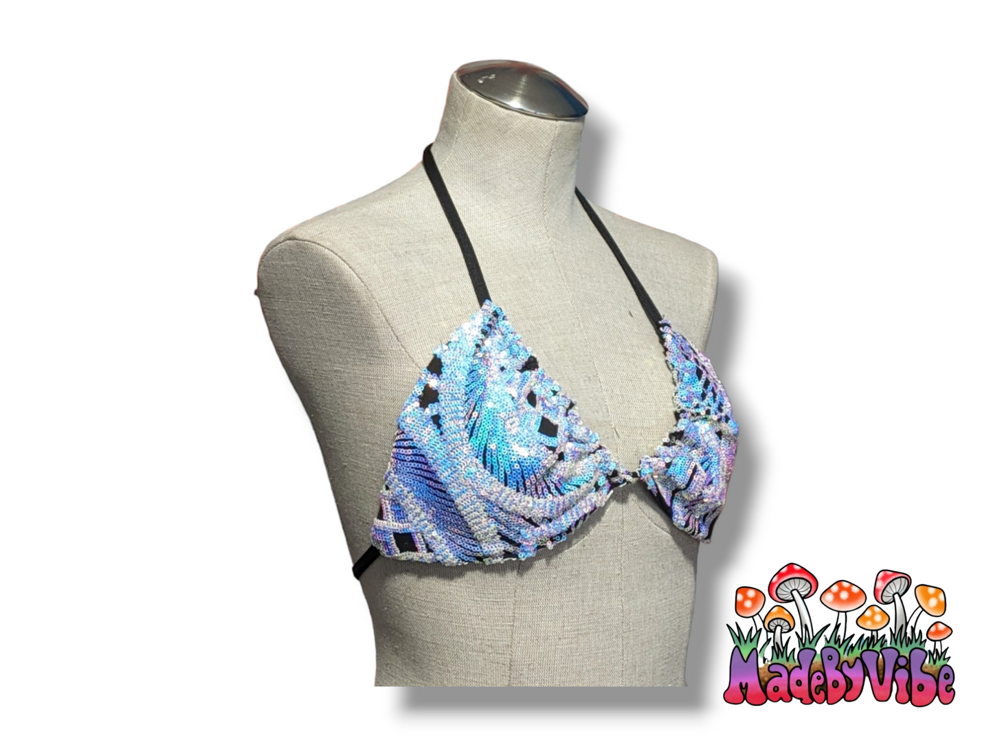 Opal Treasure Triangle Halter Top - Ready to Ship