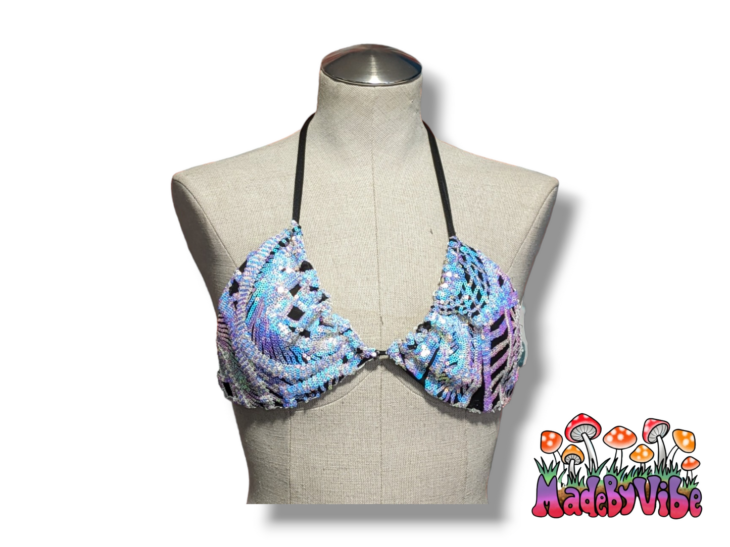 Opal Treasure Triangle Halter Top - Ready to Ship
