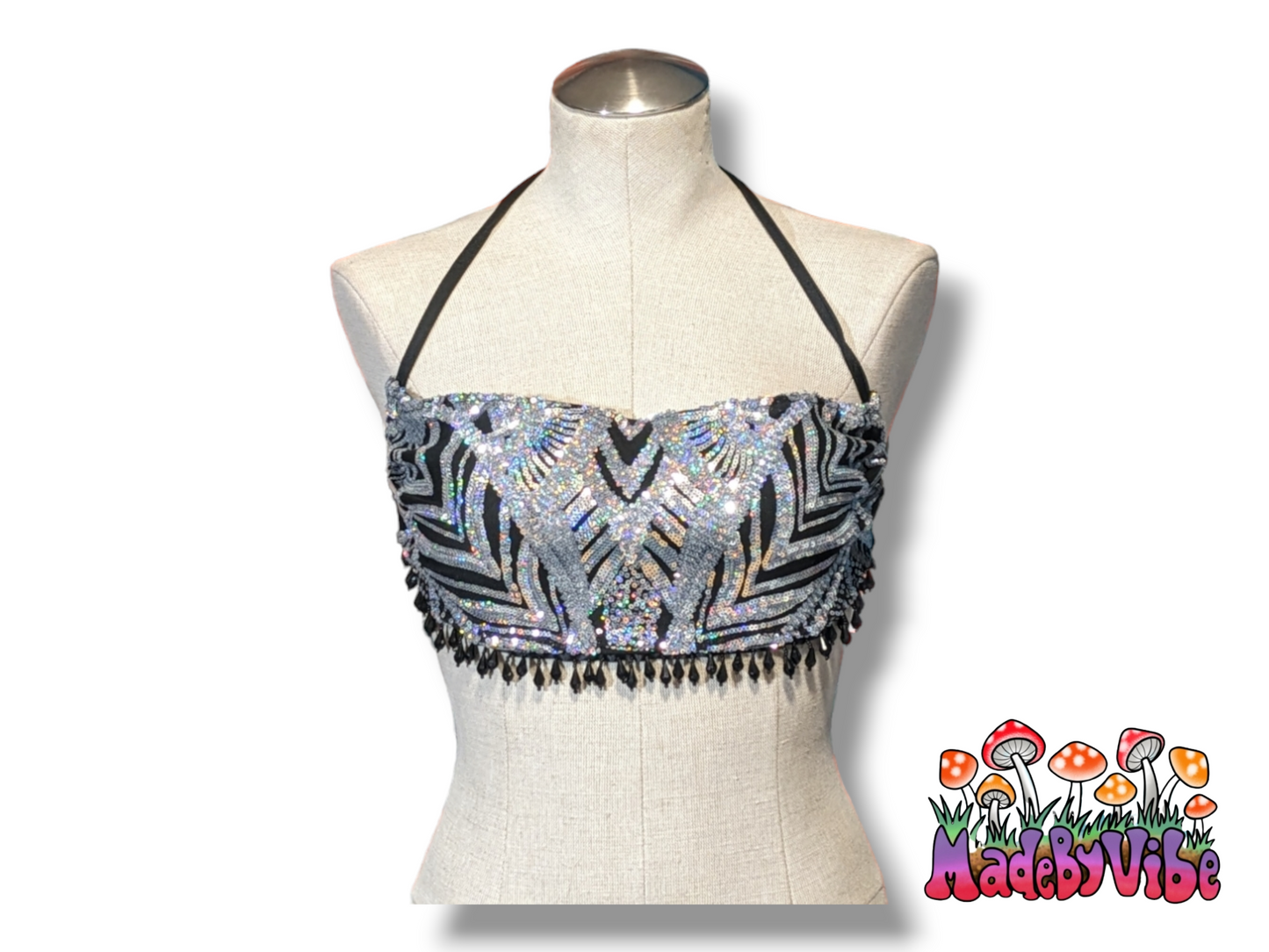 Armored Enchantress Cowl Neck Halter Top - Made to Order