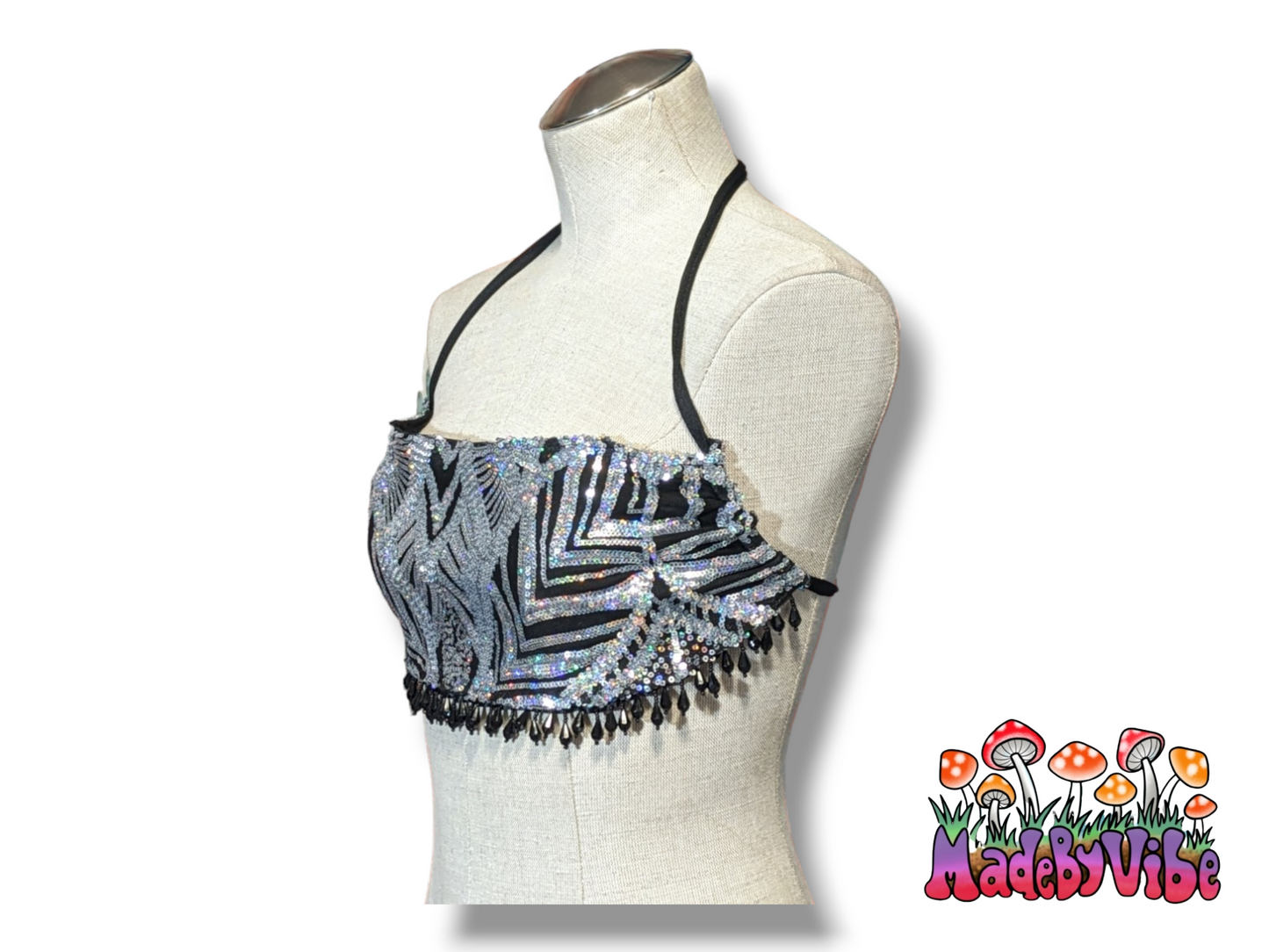 Armored Enchantress Cowl Neck Halter Top - Made to Order