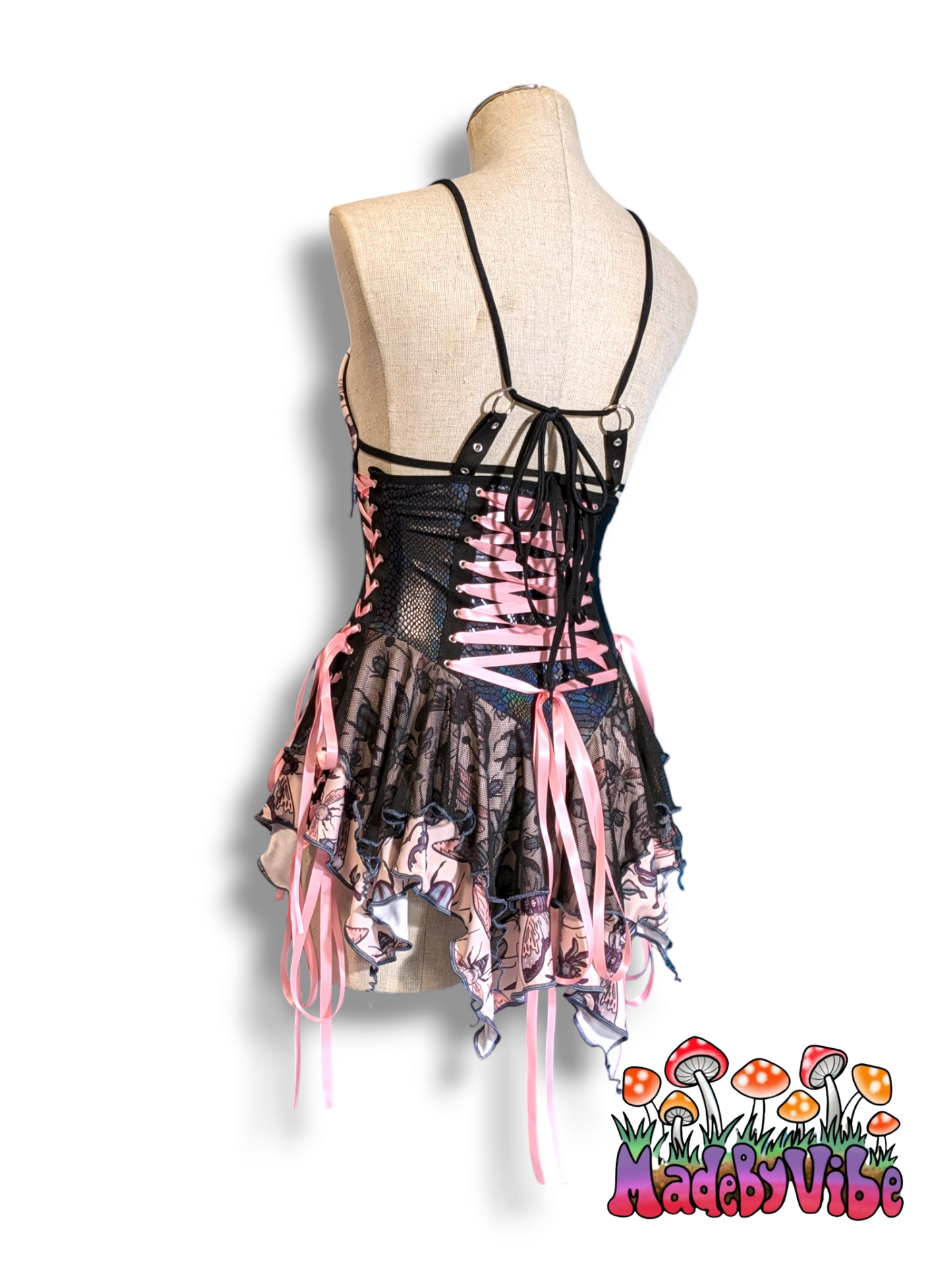 Siren of the Swarm Dress - One of a Kind - Size Medium