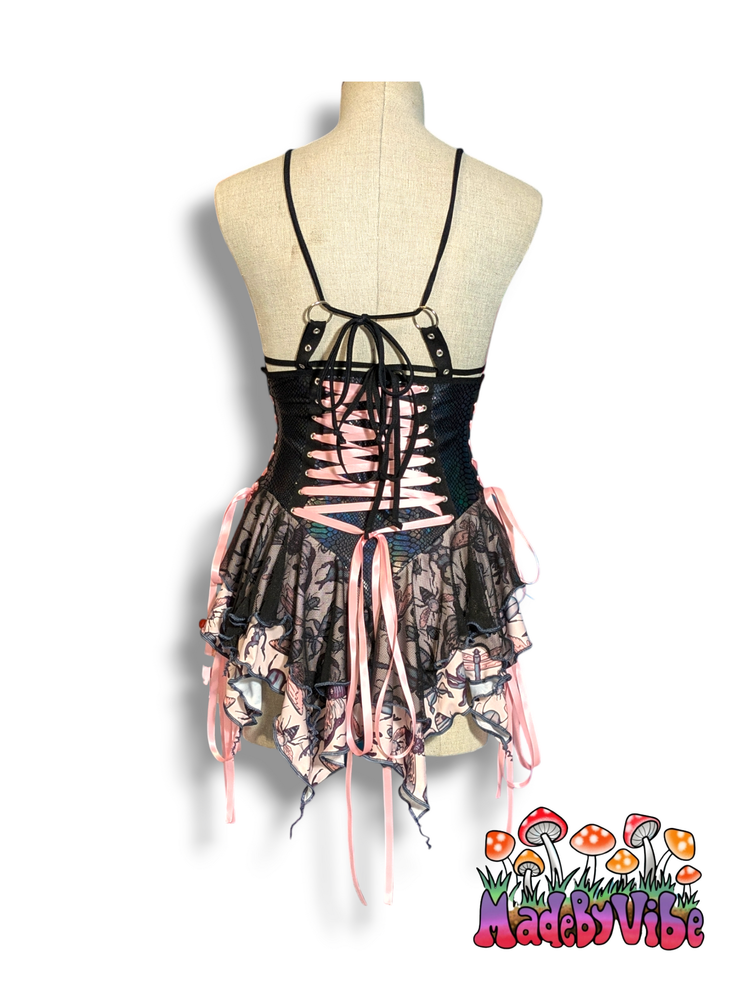 Siren of the Swarm Dress - One of a Kind - Size Medium