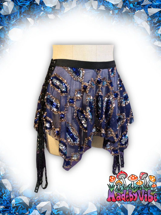 Sapphire Pixie Skirt - Made to Order