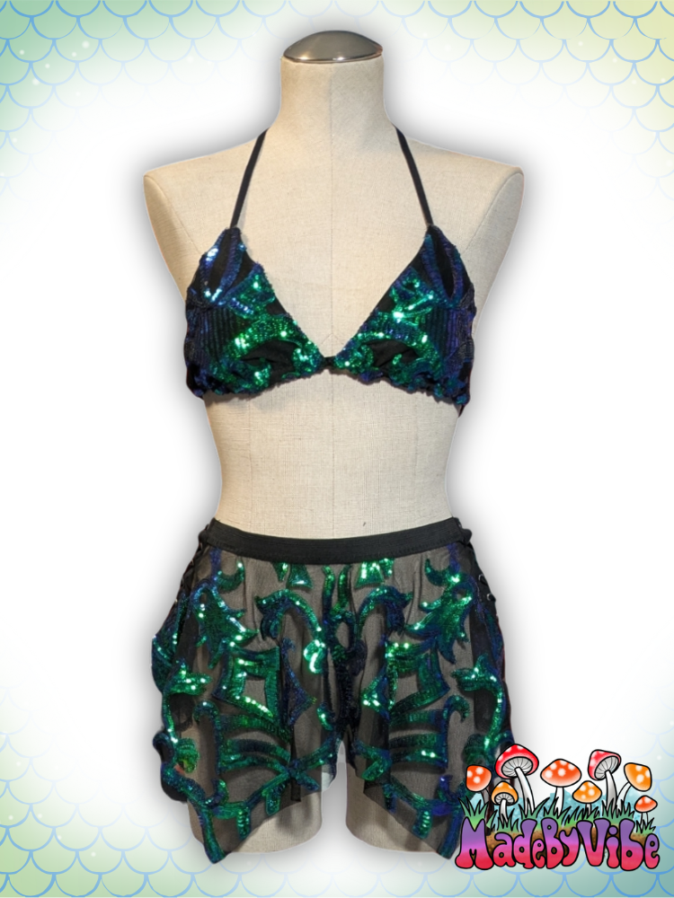 Dragon Queen Triangle Halter Top - Made to Order