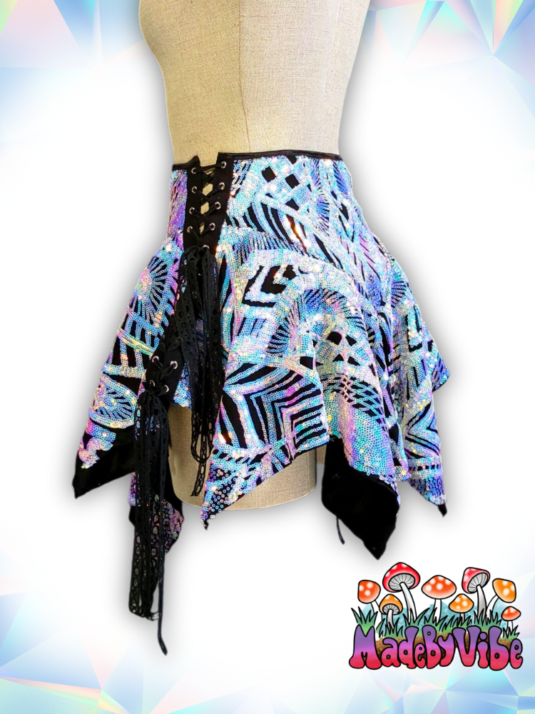 Opal Treasure Lined Fairy Skirt - Ready To Ship