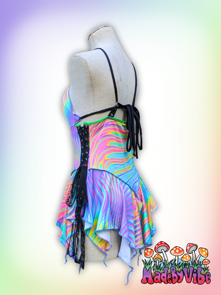Prismatic Pixie Dress - Ready to Ship