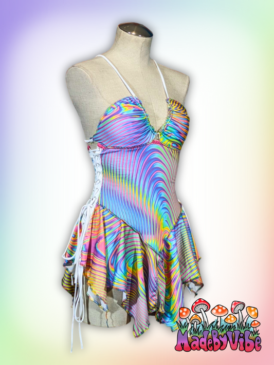 Prismatic Pixie Dress  - Made to Order