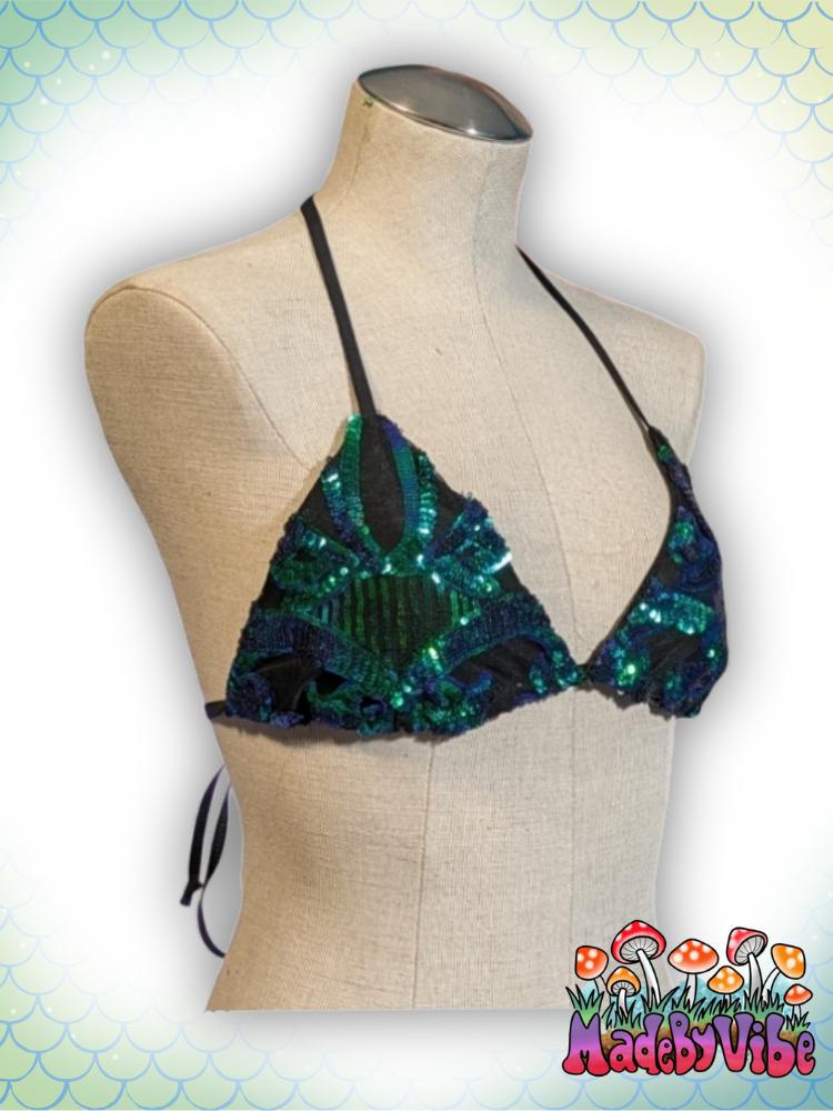 Dragon Queen Triangle Halter Top - Made to Order