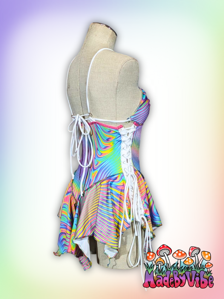 Prismatic Pixie Dress - Ready to Ship