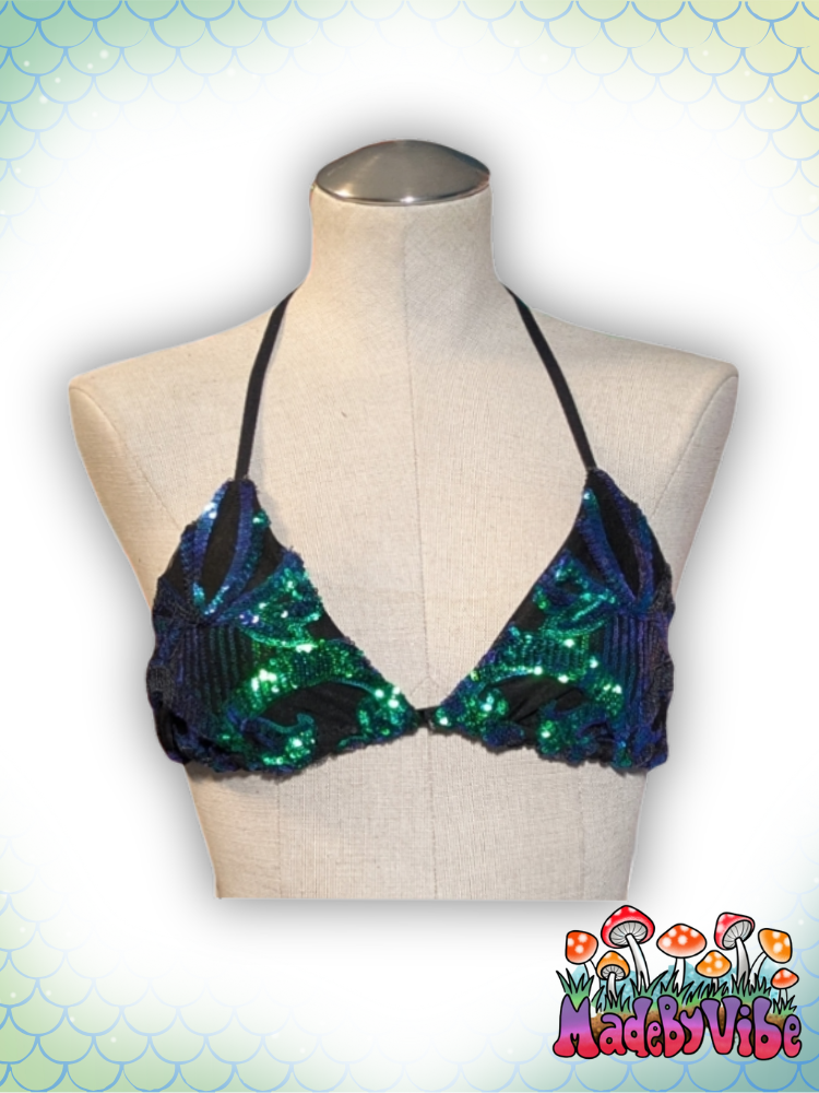 Dragon Queen Triangle Halter Top - Made to Order