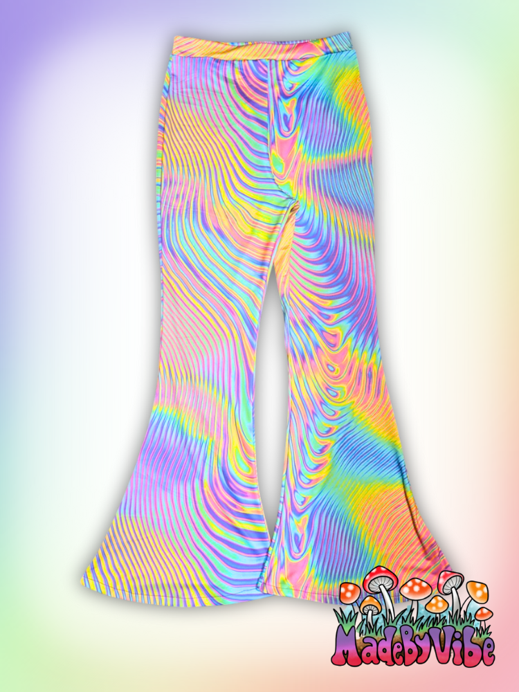 Prismatic Flare Pants - Made to Order