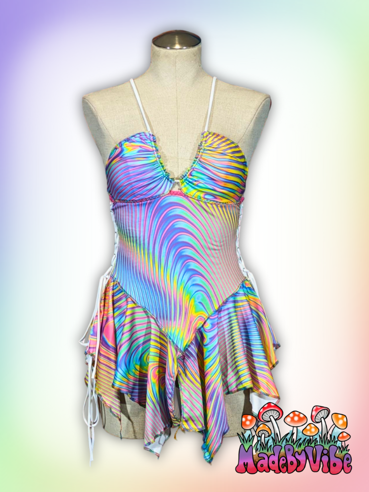 Prismatic Pixie Dress - Ready to Ship