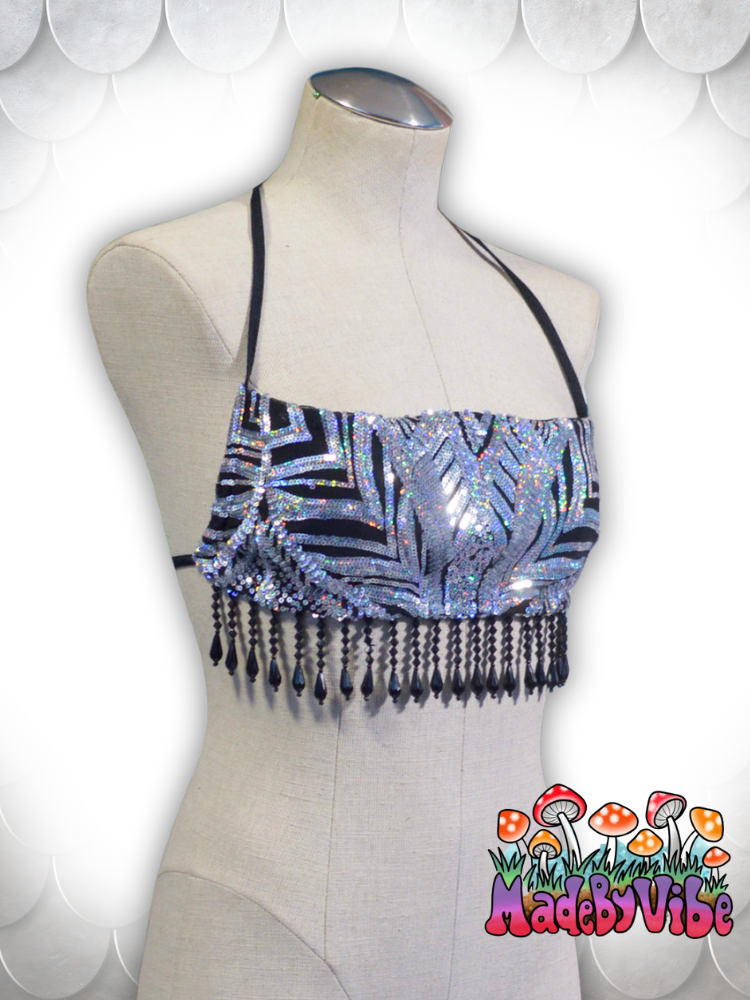 Armored Enchantress Cowl Neck Halter Top - Ready to Ship