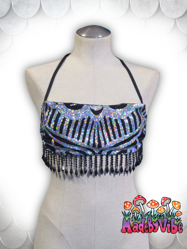 Armored Enchantress Cowl Neck Halter Top - Ready to Ship