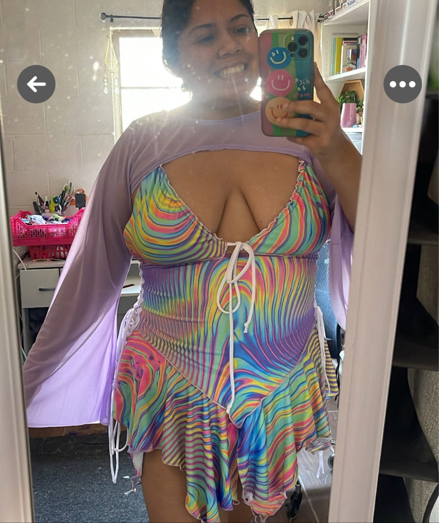 Prismatic Pixie Dress - Ready to Ship